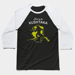 Home of the Kushtaka - Alaska, USA Cryptid Baseball T-Shirt
